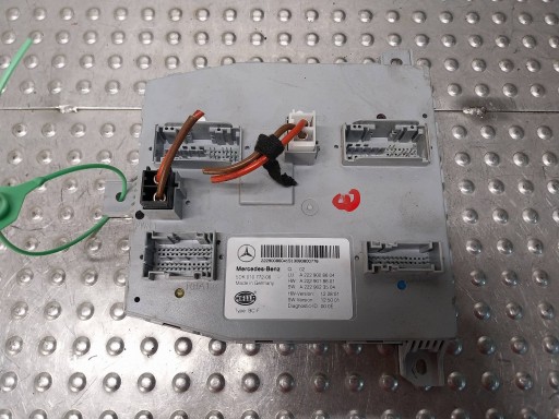 comfort control unit control unit SAM A2229008604 MERCEDES S-KLASA W222 13