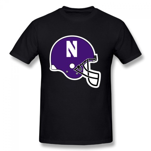 Northwestern Wildcats meski podkoszulek t-shirt 10679194461 Odzież Męska T-shirty RL PUKTRL-4