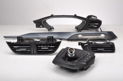 JX7B-A04587-A - FORD FOCUS MK4 МОЛДИНГИ ДЕКОРИ РАМКА КОМПЛЕКТ ВЕЛИКОБРИТАНІЯ