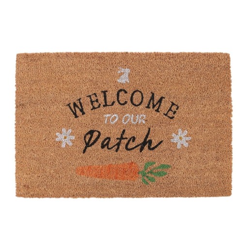 Wycieraczka z włókna kokosowego Welcome to Our Patch