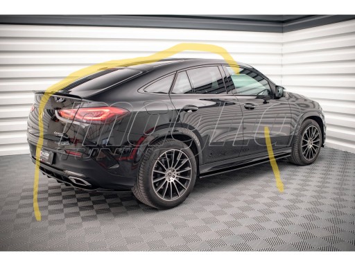 Четверть панелі правого заднього крила mercedes gle w167 купе