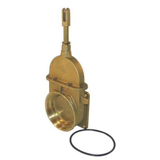 K40000751 - Бочкообразная задвижка MZ 4 дюйма фланец-резьба