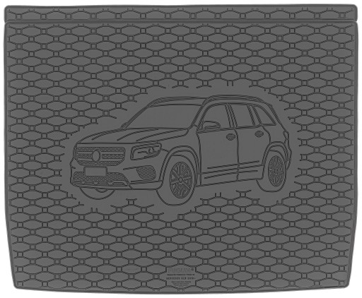 Mercedes GLB X247 2019-коврик в багажник