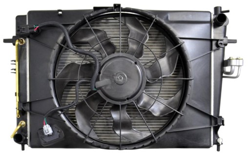HY11082DE - Kia sportage tucson 2.0 crdi автомат 2004 - 10 комплект водяний вентилятор кондиціонера
