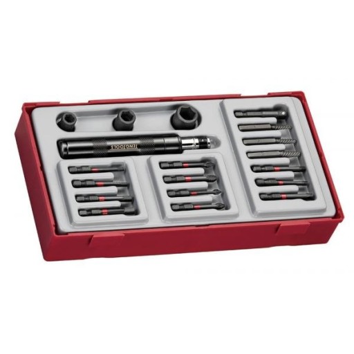 НАБОР УДАРНЫХ НАКОНЕЧНИКОВ 19ЭЛЕМЕНТОВ