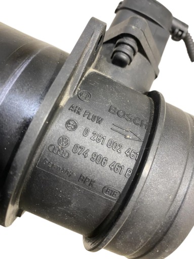 flow meter VW GOLF V 2.0 TDI 0281002461 074906461B