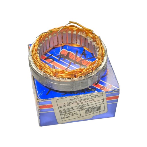 Статор генератора fiat 126 bis 1987-1999 новый оригинал 79084342