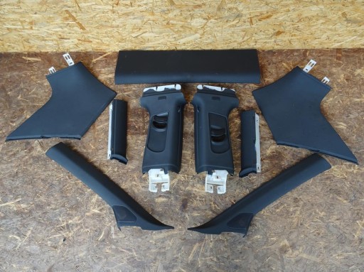 AUDI A3 8P 8P4 5D крышки обшивки стоек комплект