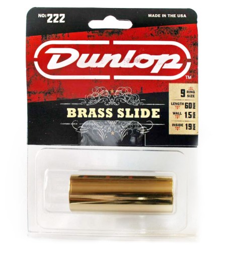 Dunlop 222 Professional Brass Slide