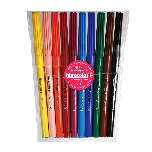 Фломастеры Fibracolor Colorito 10 цветов