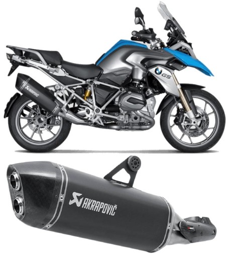 S-B12SO10-HAABL - Глушник вихлопних газів Akrapovic BMW R 1200 GS 2013-2016