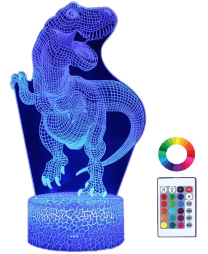 Нічник Plexido різнокольоровий