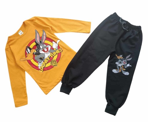 СПОРТИВНИЙ КОСТЮМ ДЛЯ ХЛОПЧИКА 4-5 РОКІВ 104-110 LOONEY TUNES