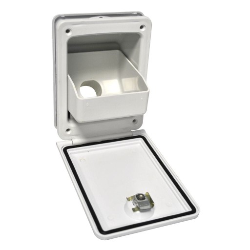 300/659 - Наповнювач води з лійкою гніздо з клапаном і гайковим ключем