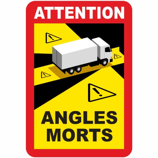 Наклейки ANGLES MORTS слепое пятно МДП 100шт.