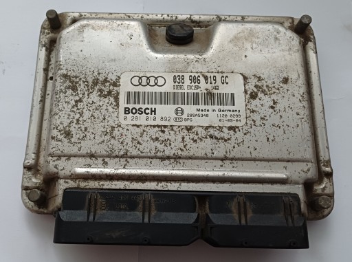 Контроллер двигателя audi 1.9 tdi 038906019gc immo off