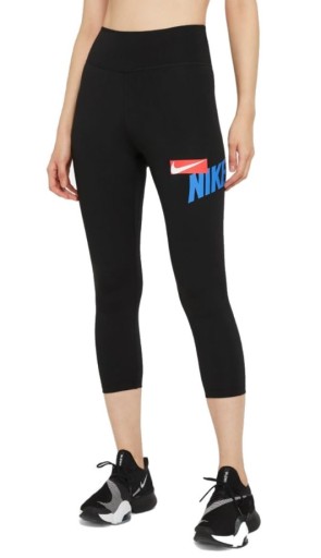 Легінси Nike S 3/4 чорні