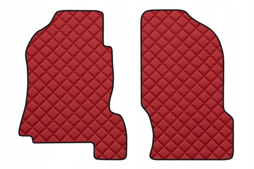 Коврики передние кожаные для HONDA CONCERTO 89-96 pik