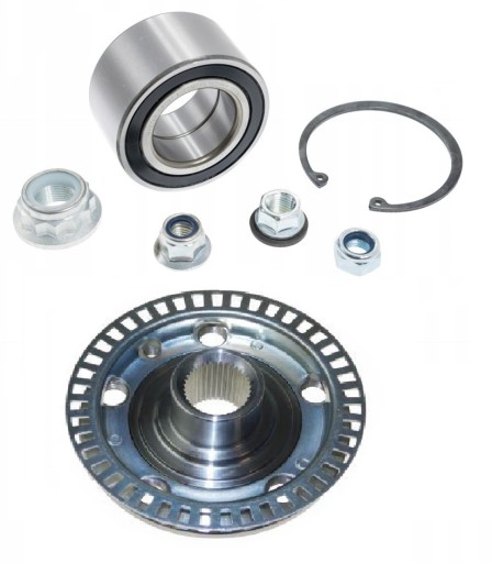 33-0550 - Подшипник передней ступицы + ступица vw golf iv bora audi a3