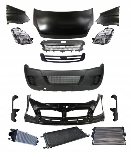 IVECO DAILY IV 2006-2009 В КОМПЛЕКТЕ РЕМЕНЬ ПЕРЕДНЕГО КАПОТА