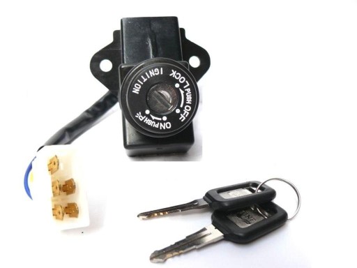 9.8508.10 - Переключатель зажигания KAWASAKI GPZ 900 R Ninja 1984-1993