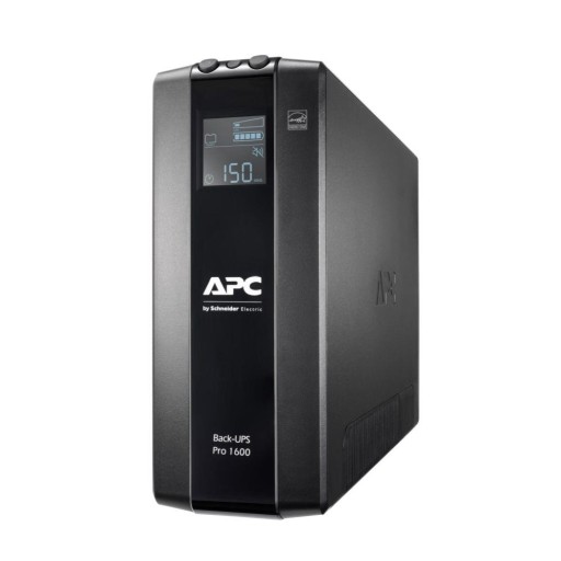 Источник бесперебойного питания ибп apc br1600mi back ups pro 1600va avr с жк-интерфейсом