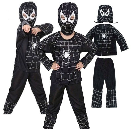 ЧОРНИЙ КОСТЮМ ЛЮДИНИ-ПАВУКА 98/104