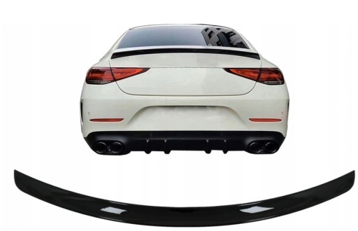 MM-MB212561AS - Спойлер Элерон Mercedes CLS C257 черный глянец