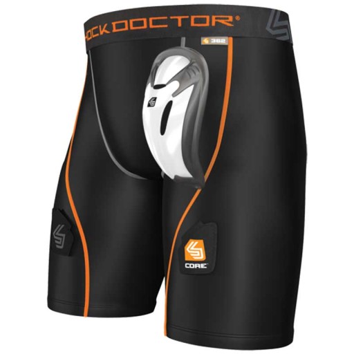 Шорти Shock Doctor CORE HOCKEY SHORT WITH BIOFLEX CUP для паху
