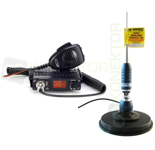 ПРЕЗИДЕНТ БИЛЛ + АНТЕННА SIRIO TURBO 2000 MAG 145