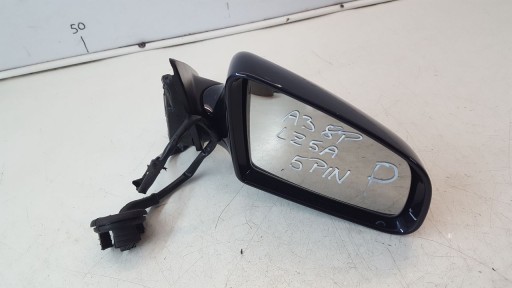 mirror right 5pin LZ5A Audi A3 8P 2,0 TDI