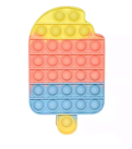 PUSH BUBBLE POP IT СЕНСОРНА ІГРАШКА ICE ON PAT.