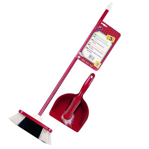 Кляйн червоний віник і совок