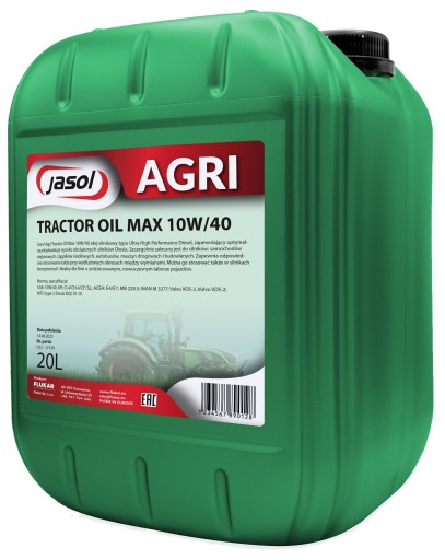 JASOL AGRI 10W40 20л. МАСТИЛО ТРАКТОРНЕ МАКС