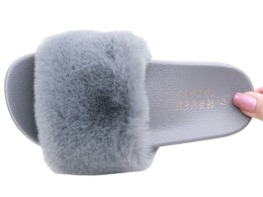 Дитячі шльопанці WholesalerStylu, розмір 31, сірі