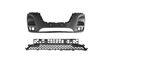 PRN04203BA - Renault master 2019- передний бампер + нижняя решетка радиатора новый 620104124x