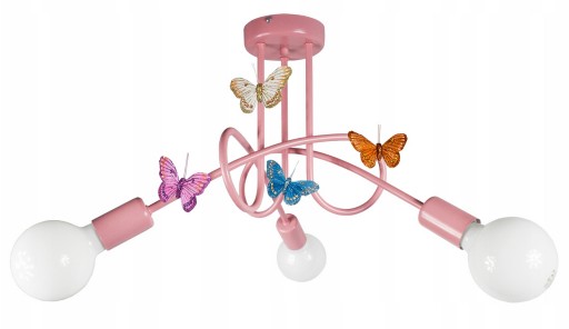 Стельовий світильник Light Dark Е27 троянди та фіолетові