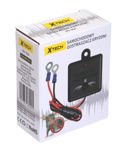 АВТОМОБИЛЬНЫЙ ОТПУГИВАТЕЛЬ ГРЫЗУНОВ КРЫС МЫШЕЙ КУН