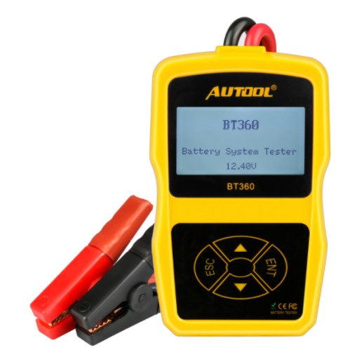 ТЕСТЕР ДЛЯ АККУМУЛЯТОРОВ 12V AUTOOL BT360 RU