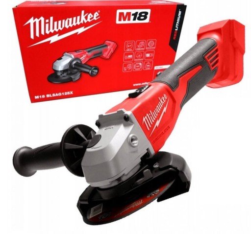 Szlifierka kątowa Milwaukee 18V M18 BLSAG125X 125MM M18BLSAG125X 4933492643