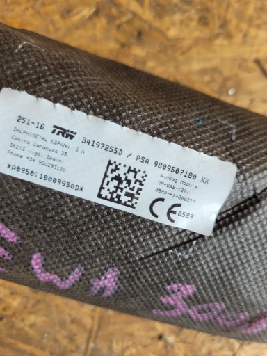 Seitenairbag links PEUGEOT 3008 II