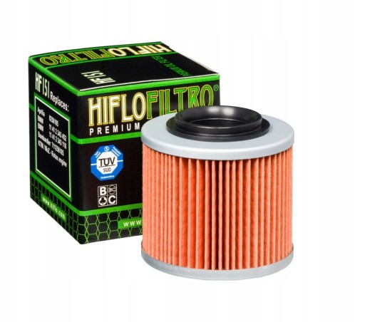Olejový filter Hiflo HF 152 APRILIA RST 1000 01-04