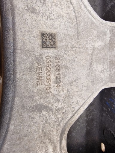 axle beam subframe axle beam TRAWERS POLESTAR 2 EV400