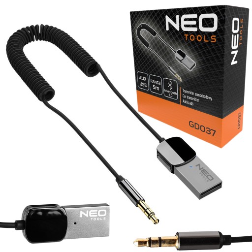 АВТОМОБИЛЬНЫЙ ПЕРЕДАТЧИК NEO AUX-USB GD037