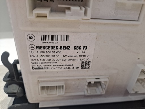 Модуль контроллера Mercedes W117 W176 A1569005303