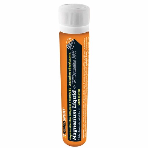 Vitamíny Magnesium Liquid NAMEDSPORT shot 25ml