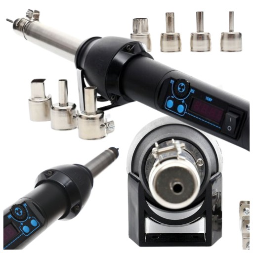 ПОРТАТИВНЫЙ АППАРАТ ДЛЯ СВАРКИ ПЛАСТИКА 650ВТ LED 230В