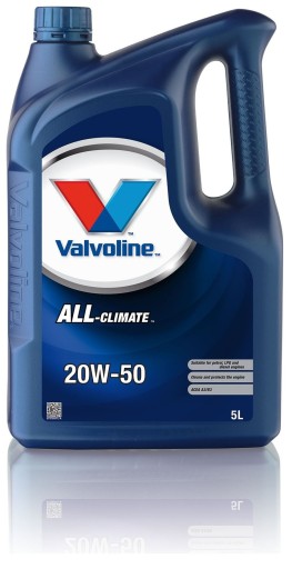 МАСЛО VALVOLINE 20W-50 ALL CLIMATE 5L
