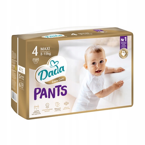Підгузки Dada Extra Care р.4 8-15 кг 39 шт.