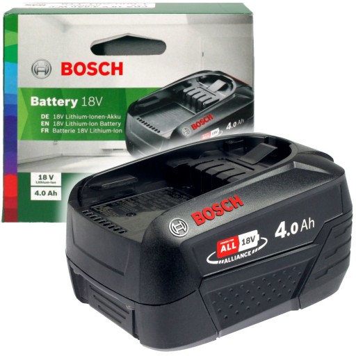 Akumulator PBA 18V 4,0 Ah litowo-jonowy BOSCH (1600A011T8) • Cena